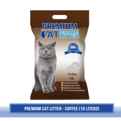 10L Premium Cat Bentonite Litter Sand Coffee