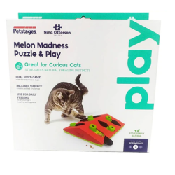 Nina Ottosson Stages Melon Madness Puzzle and Play Level 2 Cat Toy