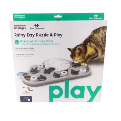 Nina Ottosson Stages Rainy Day Puzzle and Play Level 3 Cat Toy