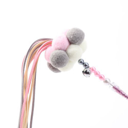 1pc Cat Stick With Tassel Cat Toy With Bell Pet Products Toy for Cats Lovely Catcher Teaser Funny Cat Toy